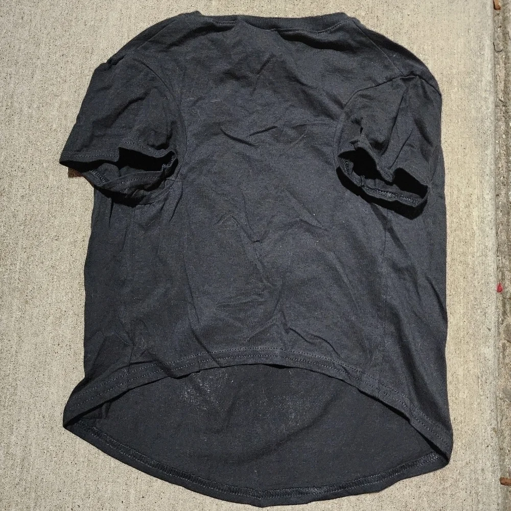 Disney Hocus Pocus Black Graphic Dog Tee T-shirt Size XL Pet Halloween Fall EUC